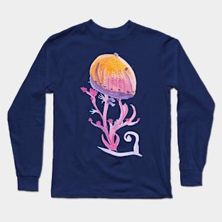 Coral Jellyfish Long Sleeve T-Shirt